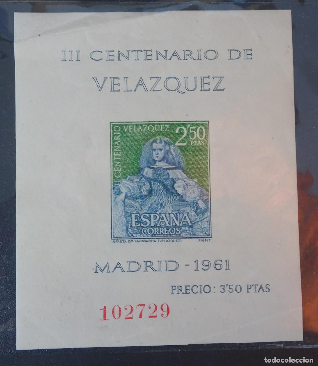 Timbres: SELLO III CENTENARIO DE VELAZQUEZ, MADRID 1961, VER FOTOS