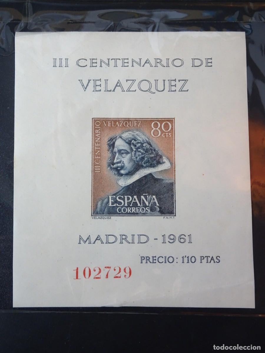 Sellos: SELLO III CENTENARIO DE VELAZQUEZ, MADRID 1961, VER FOTOS