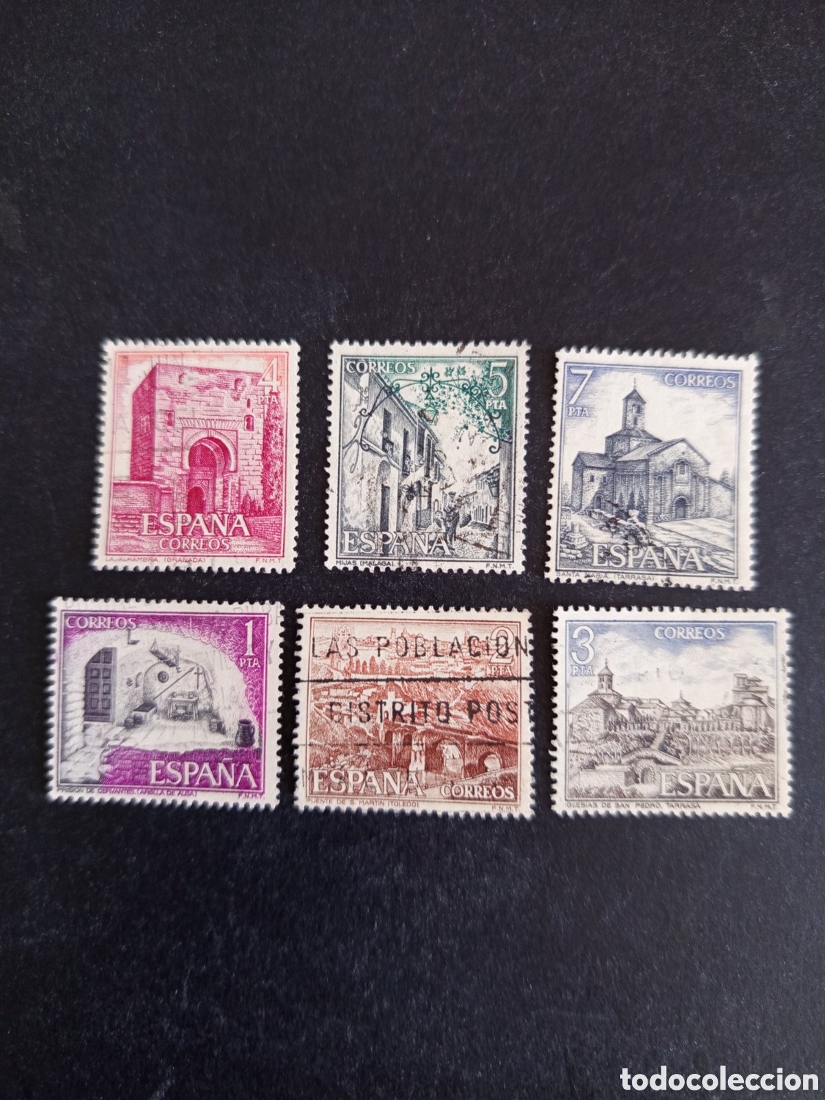 Sellos: Espa&ntilde;a, 1975. Turismo : paisajes y monumentos. Edifil 2266/71. Pedido m&iacute;nimo 3 &euro;. Ver fotos .