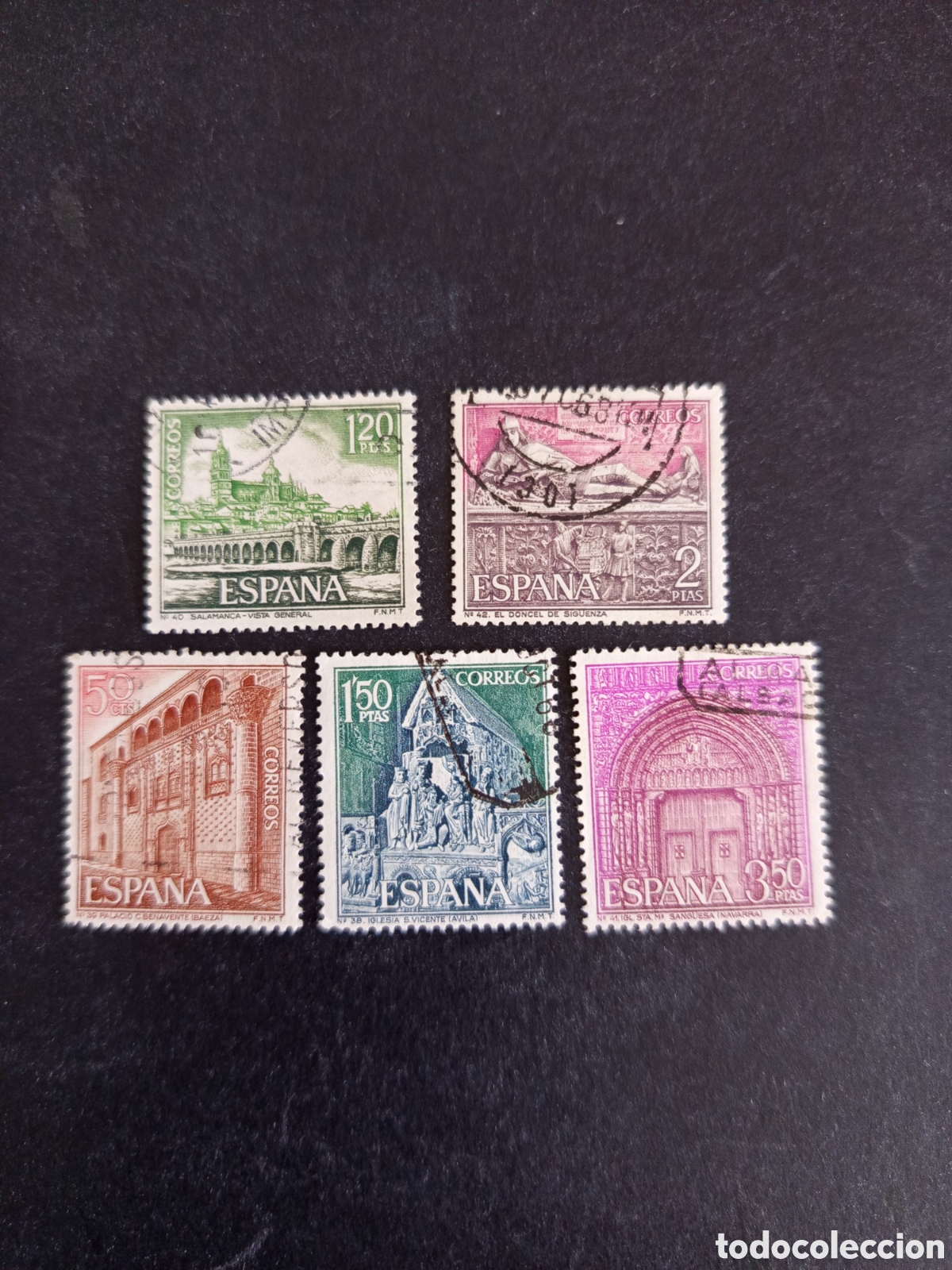 Sellos: Espa&ntilde;a, 1968. Turismo : paisajes y monumentos. Edifil 1875/9. Pedido m&iacute;nimo 3 &euro;. Ver fotos .