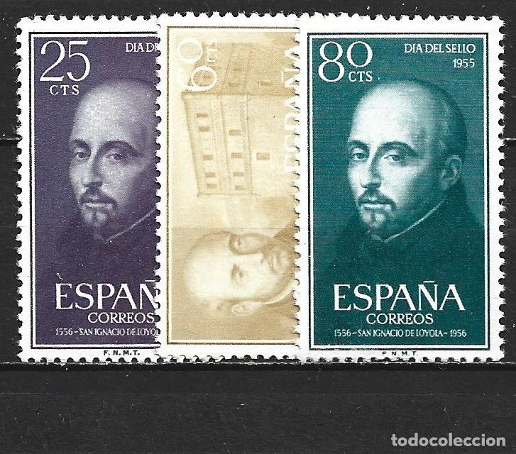 Sellos: ESPA&Ntilde;A EDIFIL NUM. 1166/1168 ** SERIE COMPLETA SIN FIJASELLOS