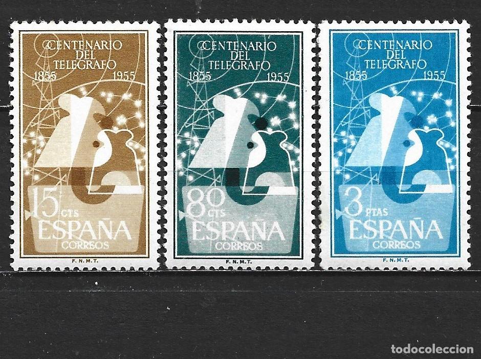 Sellos: ESPA&Ntilde;A EDIFIL NUM. 1180/1182 ** SERIE COMPLETA SIN FIJASELLOS