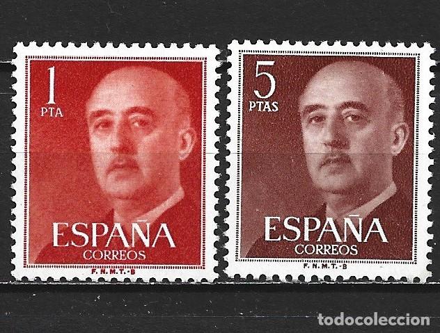 Sellos: ESPA&Ntilde;A EDIFIL NUM. 1290/1291 ** SERIE COMPLETA SIN FIJASELLOS