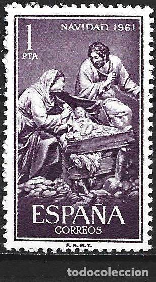 Sellos: ESPA&Ntilde;A EDIFIL NUM. 1400 ** SERIE COMPLETA SIN FIJASELLOS