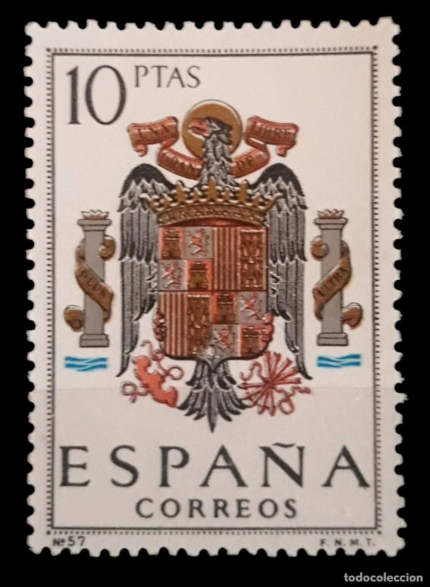 Sellos: ESPA&Ntilde;A 1966 Escudo de Espa&ntilde;a. Edifil 1704. NUEVO - MNH.