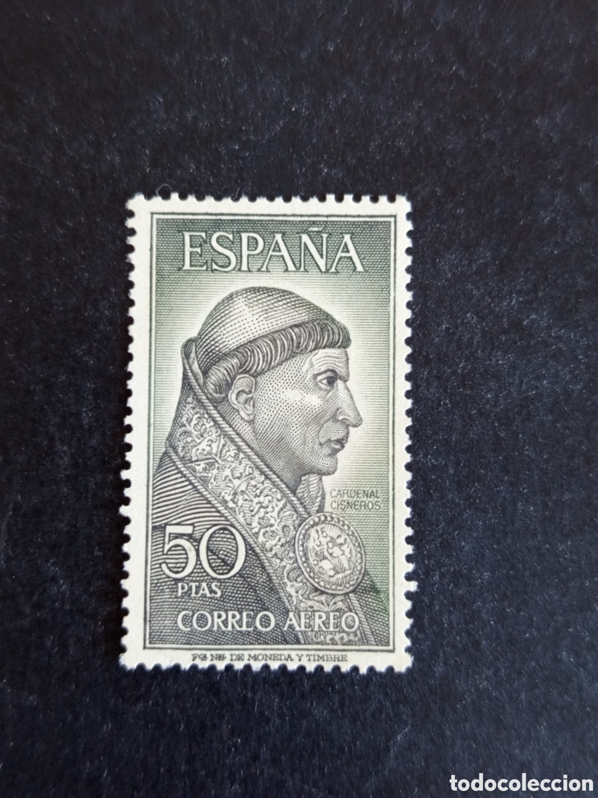 Sellos: Espa&ntilde;a, 1963. Cardenal Cisneros. Edifil 1539 en nuevo. Pedido m&iacute;nimo 3 &euro;. Ver fotos.