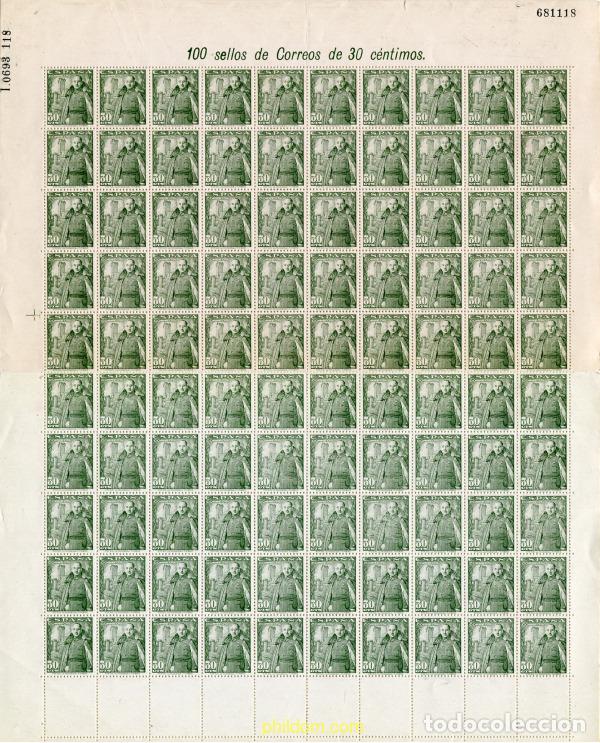 Sellos: 363483 MNH ESPA&Ntilde;A 1954 GENERAL FRANCO - Foto 1