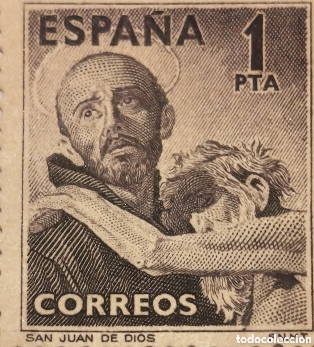 Sellos: Sello de Espa&ntilde;a 2 centenario nuevos con su goma** impecable san juan de dios ver imagenes