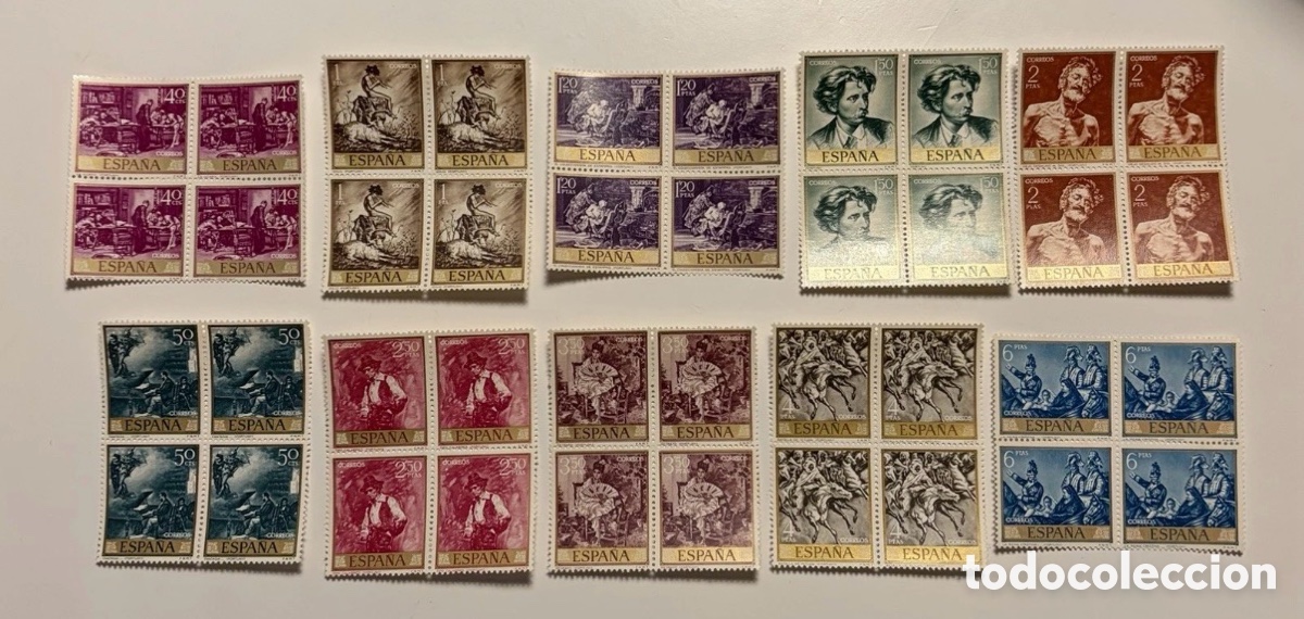 Sellos: Espa&ntilde;a 1968. EDIFIL 1854-1863. - Foto 1