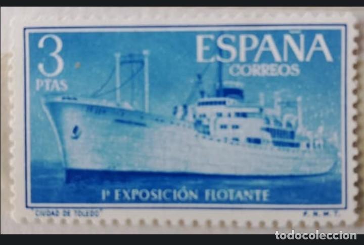Briefmarken: Sellos. Edifil 1191. Exposici&oacute;n del Buque Flotante &rdquo;Ciudad de Toledo&rdquo;. A&ntilde;o 1956.