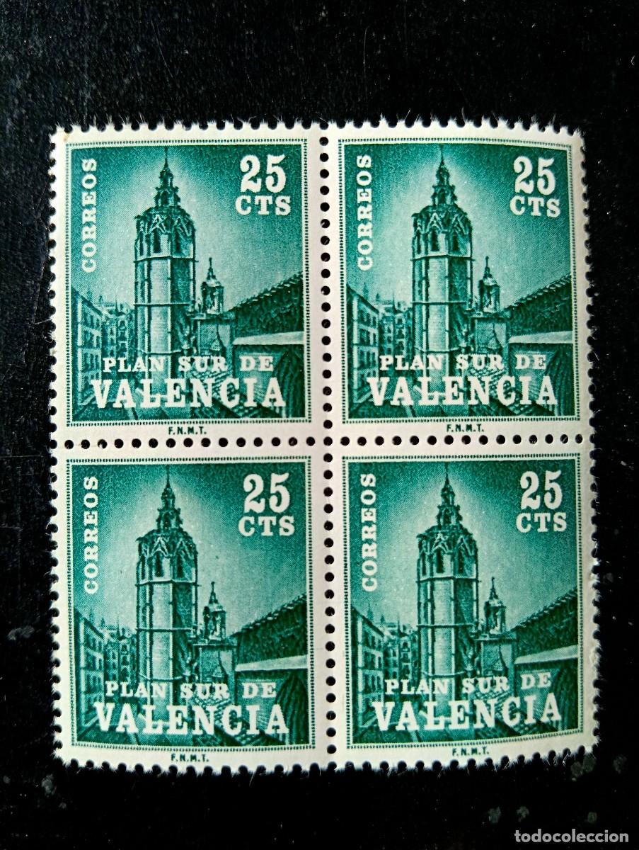 Sellos: PLAN SUR DE VALENCIA - EL MIGUELETE - BLOQUE 4 SELLOS
