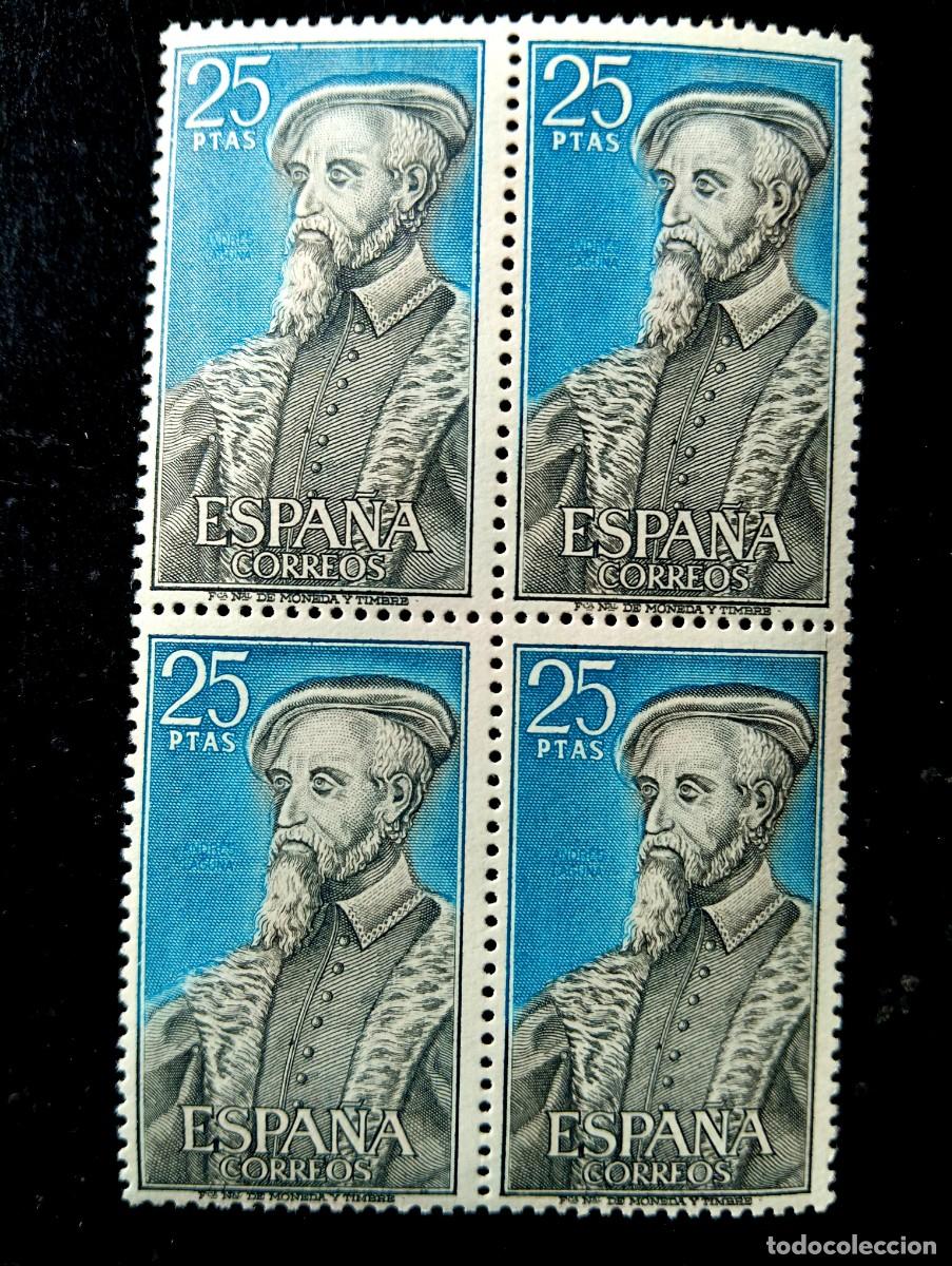 Timbres: ESPA&Ntilde;A 1967 - Edifil 1794 - PERSONAJES ESPA&Ntilde;OLES - BLOQUE 4 SELLOS