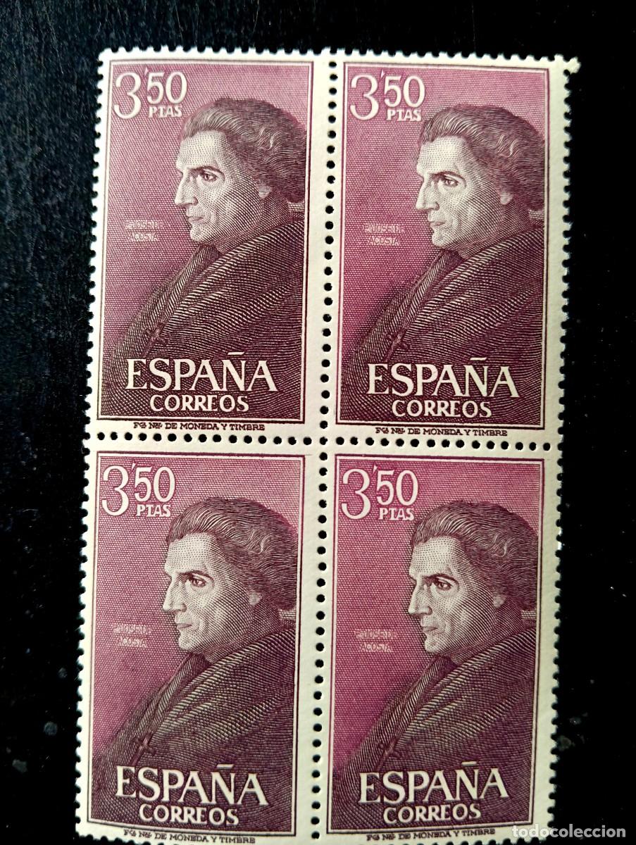 Selos: ESPA&Ntilde;A 1965 - Edifil 1792 - PERSONAJES ESPA&Ntilde;OLES - BLOQUE 4 SELLOS