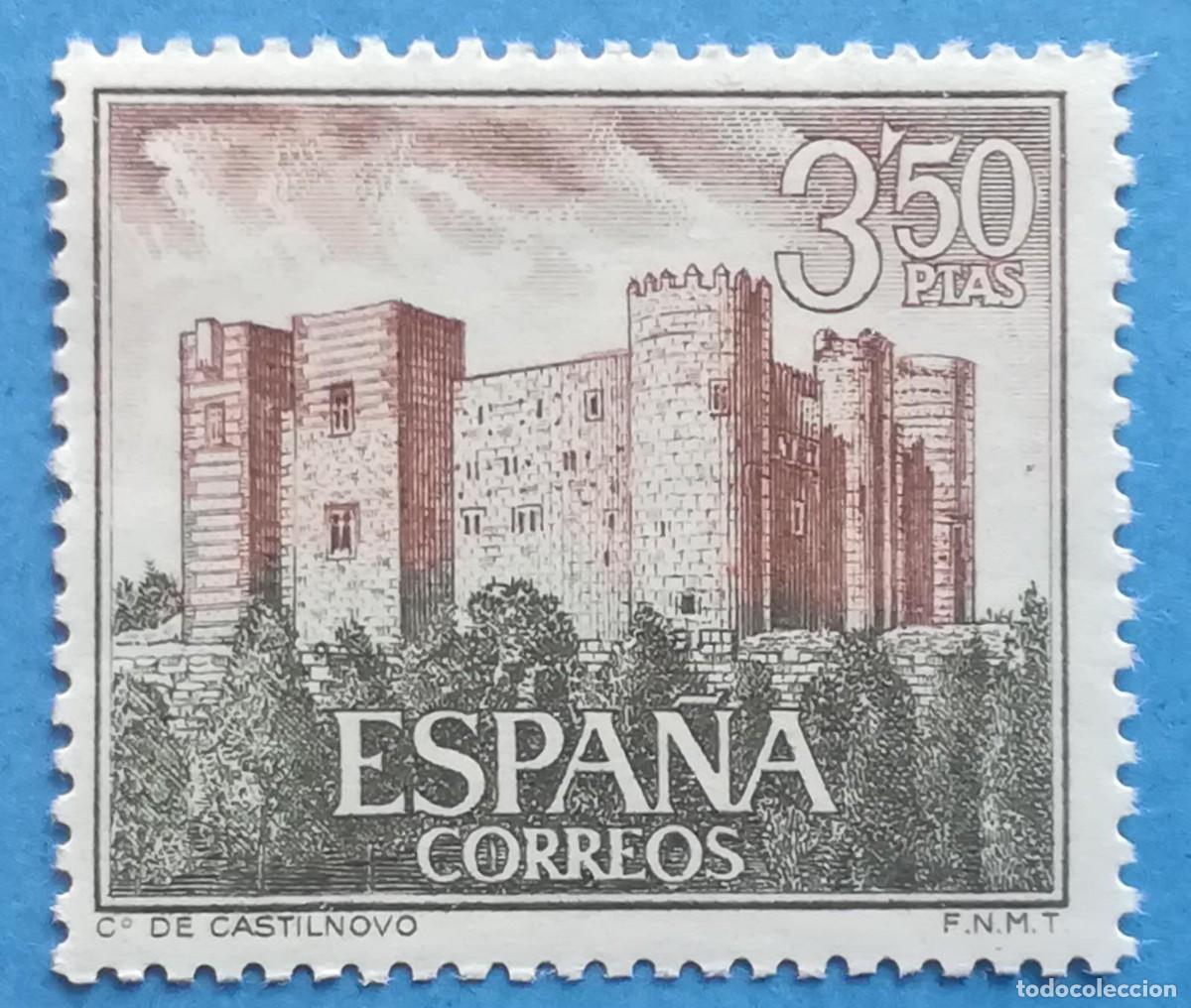 Timbres: Castillo de Castilnovo (Segovia). Edifil 1930. Nuevo, sin fijasellos.