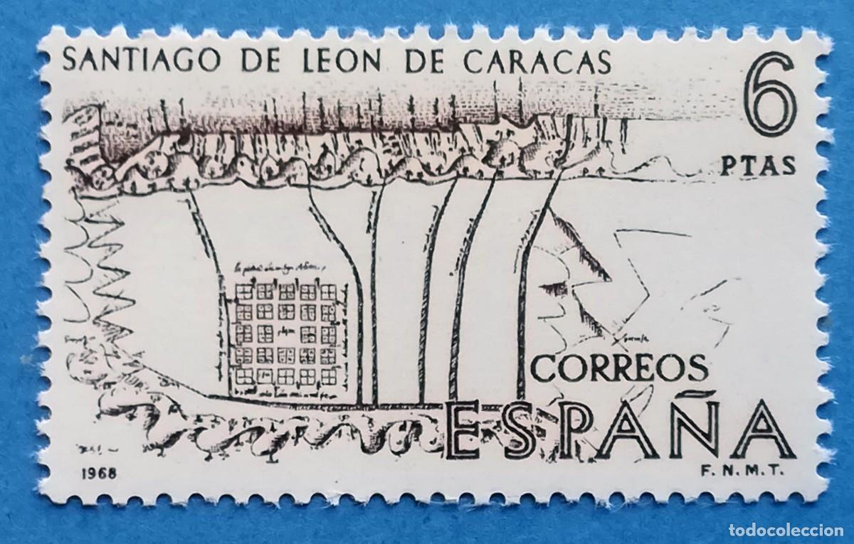 Selos: Santiago de Le&oacute;n de Caracas. Edifil 1893. Nuevo, sin fijasellos.