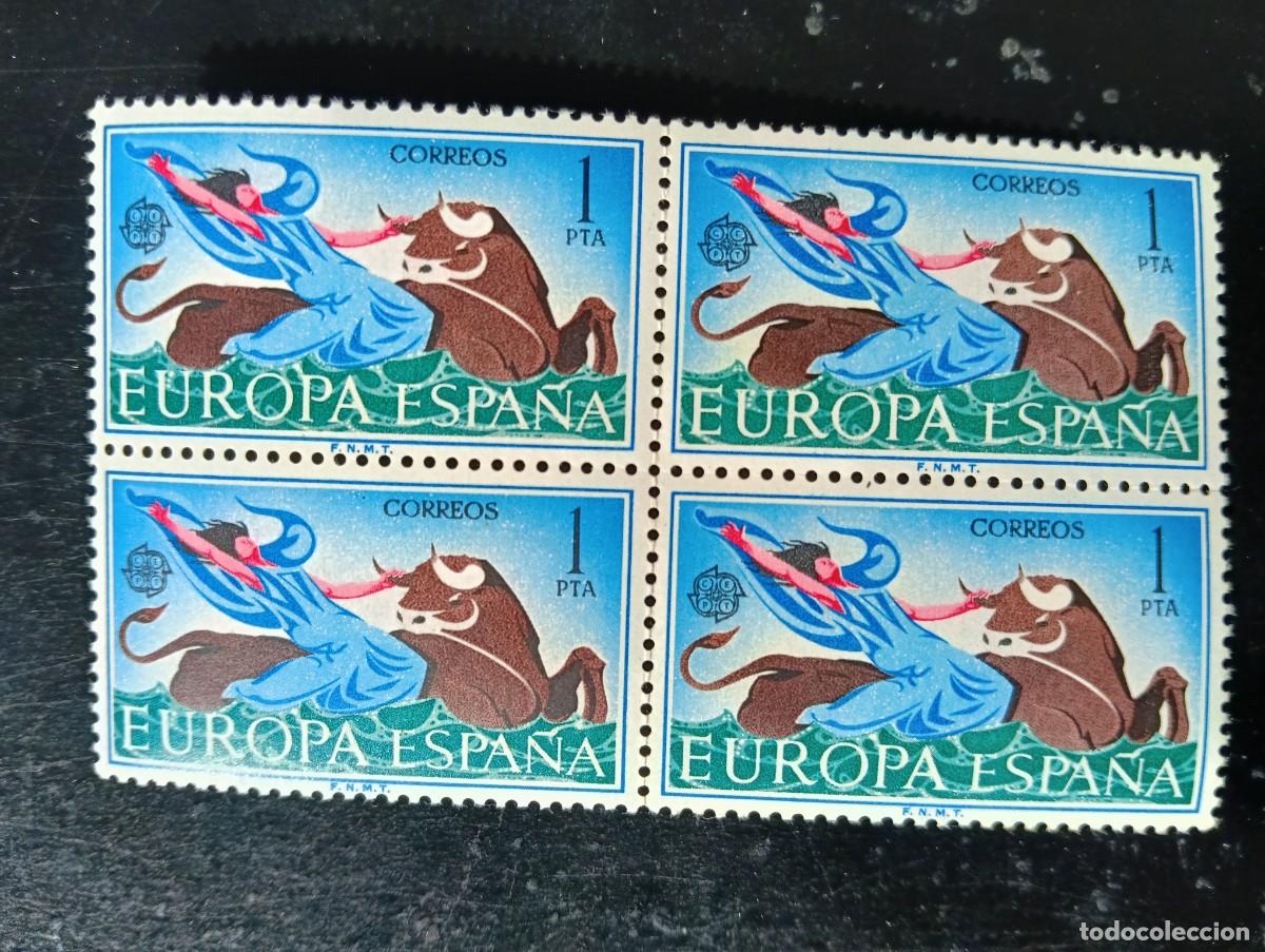 Briefmarken: ESPA&Ntilde;A 1966 - EDIFIL 1747 - EUROPA - BLOQUE DE 4
