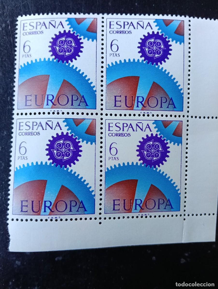 Briefmarken: Espa&ntilde;a 1967 - Europa - Edifil 1796 - BLOQUE DE 4