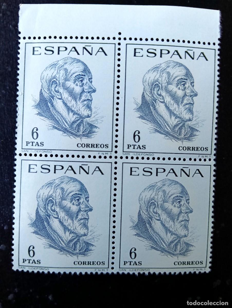 Timbres: Espa&ntilde;a 1967 - Edifil 1833 - Centenarios de celebridades. San Ildefonso - Bloque de 4