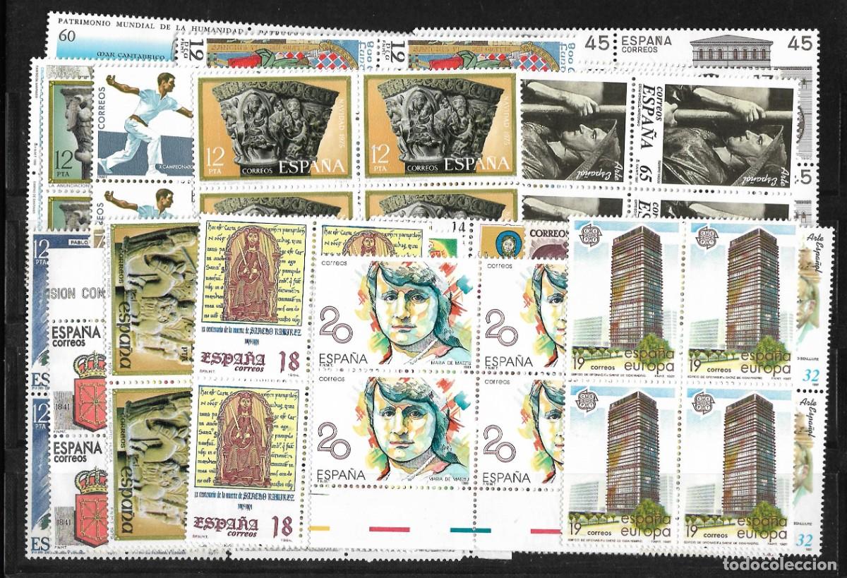 Sellos: 27 Sellos Bloque de 4. Segundo Centenario - Foto 1