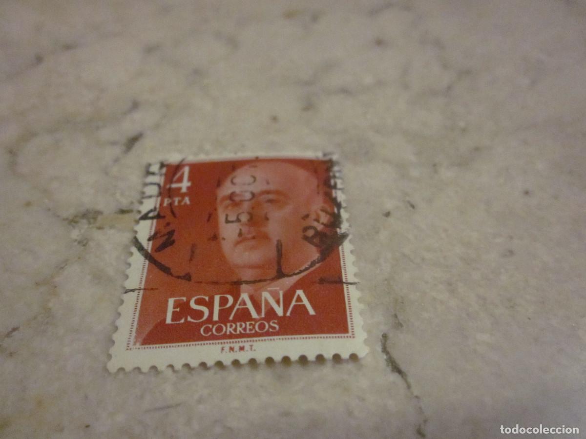 Sellos: SELLO USADO ESPA&Ntilde;A 4 PESETAS - FRANCO