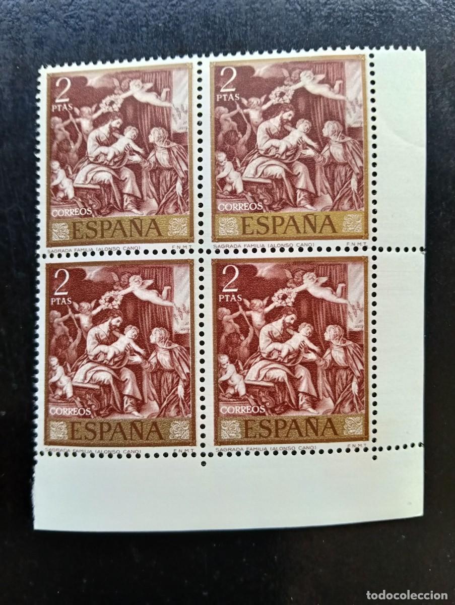 Selos: ESPA&Ntilde;A 1969 - EDIFIL 1914 - ALONSO CANO - PINTURA - BLOQUE DE 4