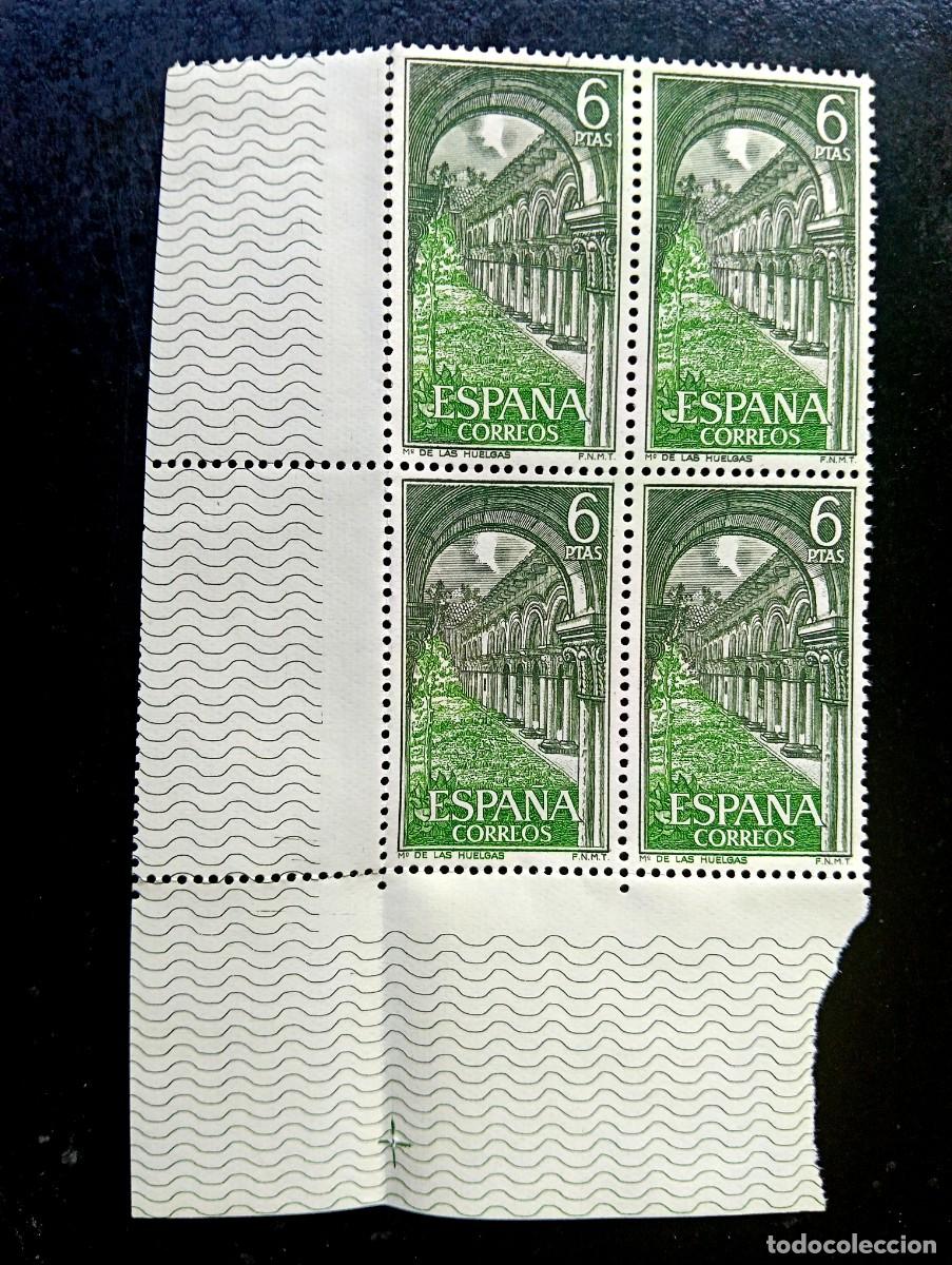 Selos: Espa&ntilde;a 1969 - Edifil 1948 - Monasterio de las Huelgas. Las claustrillas - Bloque de 4