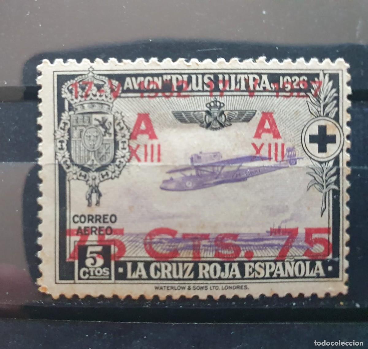 Timbres: EDIFIL 388 * CRUZ ROJA ESPA&Ntilde;A 1927