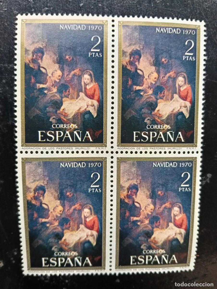 Selos: ESPA&Ntilde;A 1970 - Edifil 2003 - Navidad (XIII serie) - BLOQUE DE 4