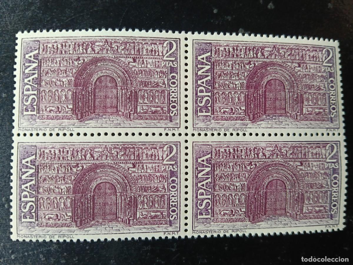 Selos: ESPA&Ntilde;A 1970 - EDIFIL 2005 - SANTA MARIA RIPOLL - BLOQUE 4