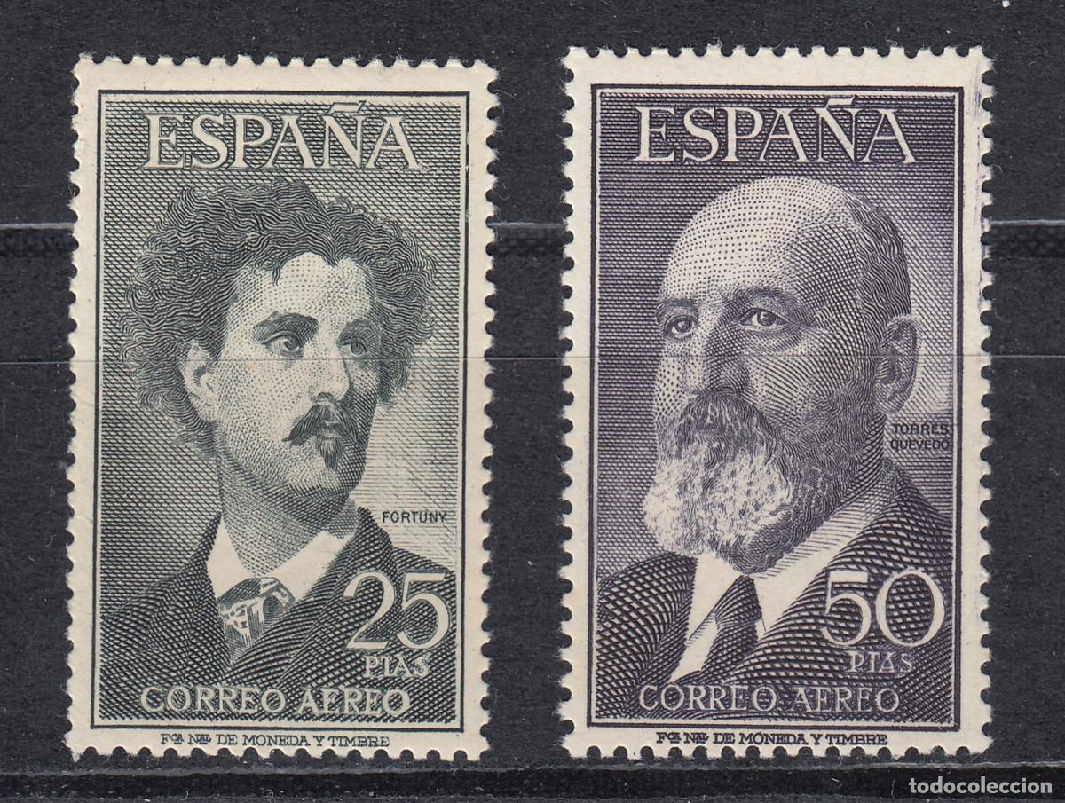 Sellos: 1955 EDIFIL 1164/65** NUEVOS SIN CHARNELA. FORTUNY Y TORRES QUEVEDO (222-7)