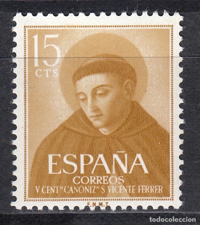 Sellos: 1955 EDIFIL 1183** NUEVO SIN CHARNELA. SAN VICENTE FERRER (222-7)