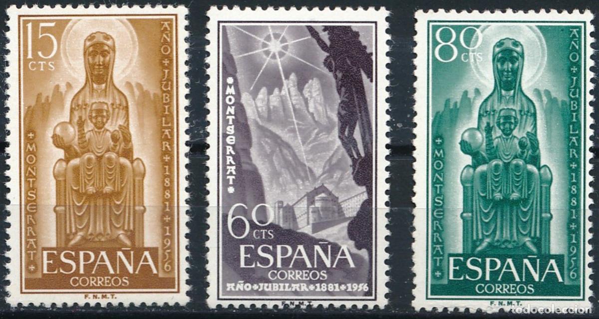 Sellos: 1956 EDIFIL 1192/94** NUEVOS SIN CHARNELA. MONTSERRAT (222-7)