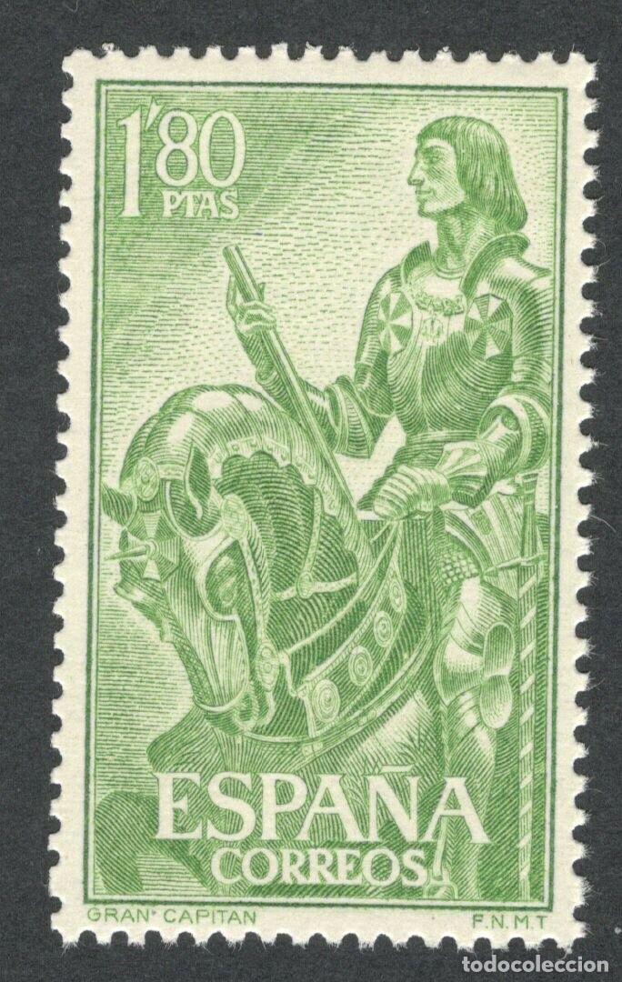 Sellos: 1957 EDIFIL 1209** NUEVO SIN CHARNELA. EL GRAN CAPITAN (222-7)
