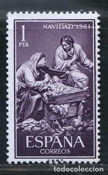 Sellos: 1961 EDIFIL 1400** NUEVOS SIN CHARNELA. NAVIDAD (222-7)