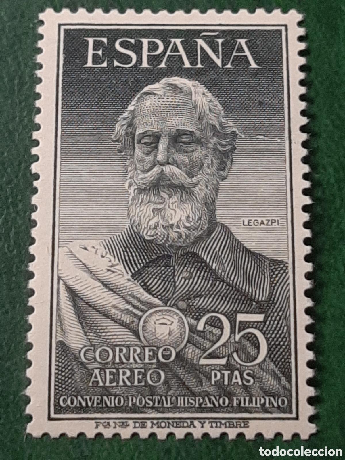 Sellos: Edifil 1124. Legazpi y Sorolla. A&ntilde;o 1953.
