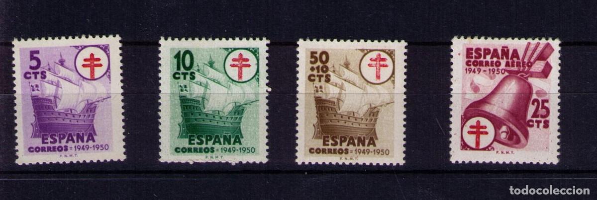 Sellos: Sellos de Espa&ntilde;a A&ntilde;o 1949 Pro Tuberculosos Sellos nuevos** N&ordm; Edifil 1066/69