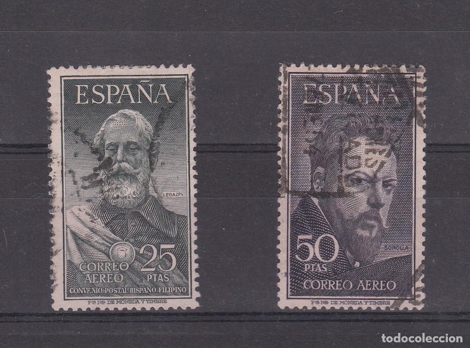 Sellos: 1953 - LEGAZPI Y SOROLA NUMS. 1124 A 1125 USADOS