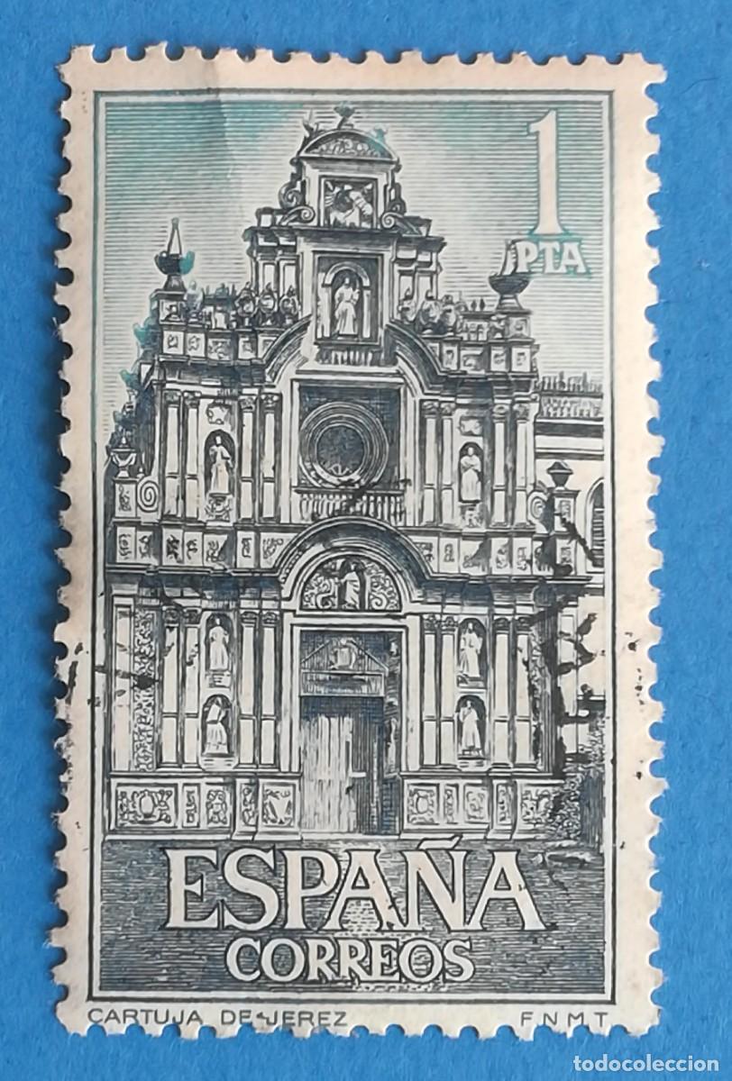 Sellos: Cartuja de Jerez. Edifil 1761. Usado.