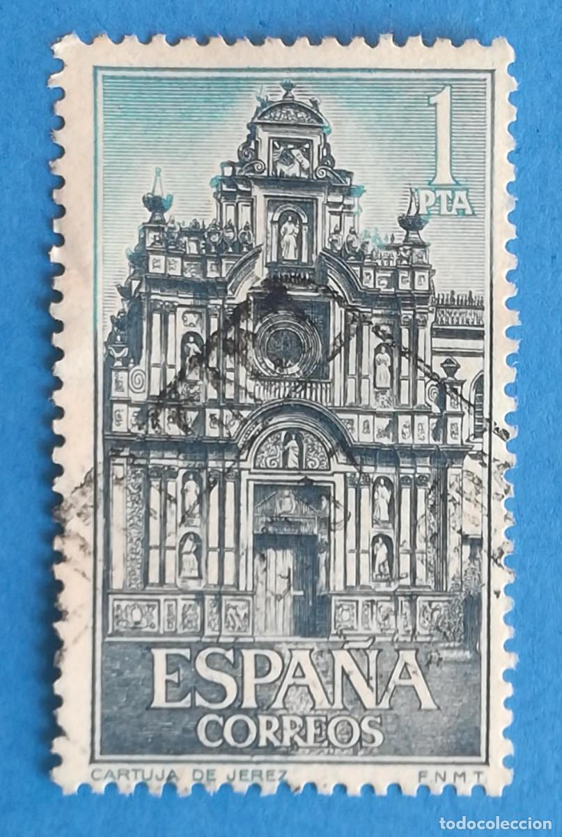Sellos: Cartuja de Jerez. Edifil 1761. Usado.