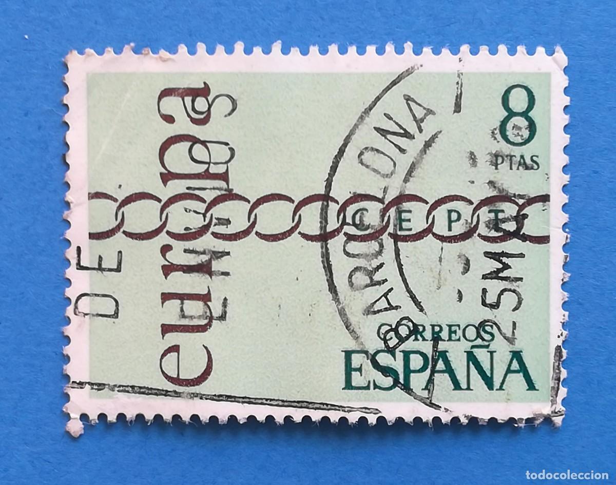 Sellos: Europa CEPT. 8 Ptas. Edifil 2032. Usado.