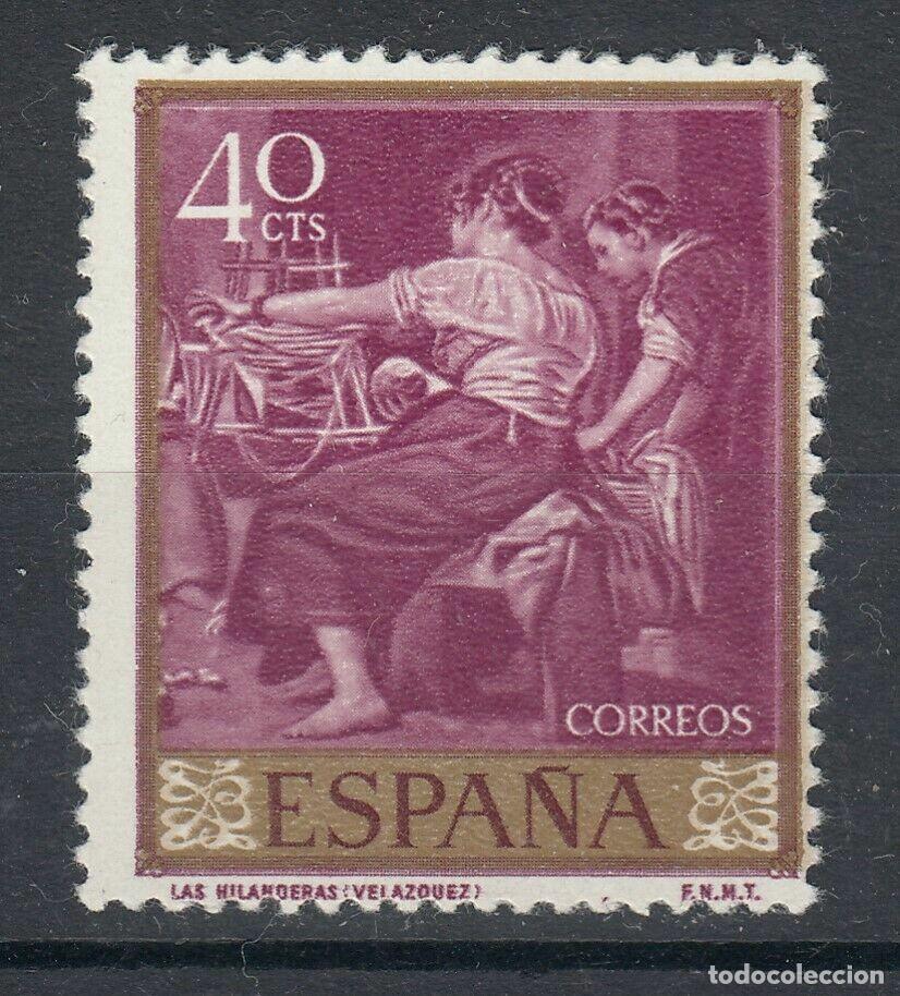 Sellos: 1959 EDIFIL 1239** NUEVO SIN FIJASELLOS. HILANDERAS DE VELAZQUEZ