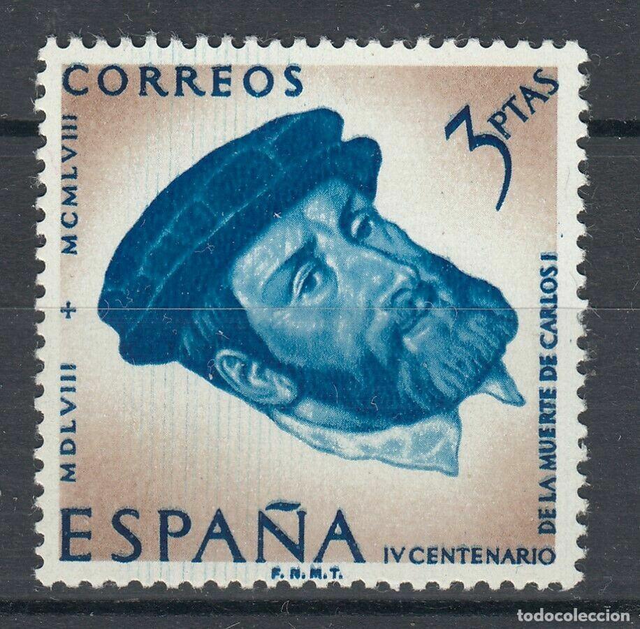Sellos: 1958 EDIFIL 1231** NUEVO SIN CHARNELA. PROCEDENTE DE LA SERIE 1224/31