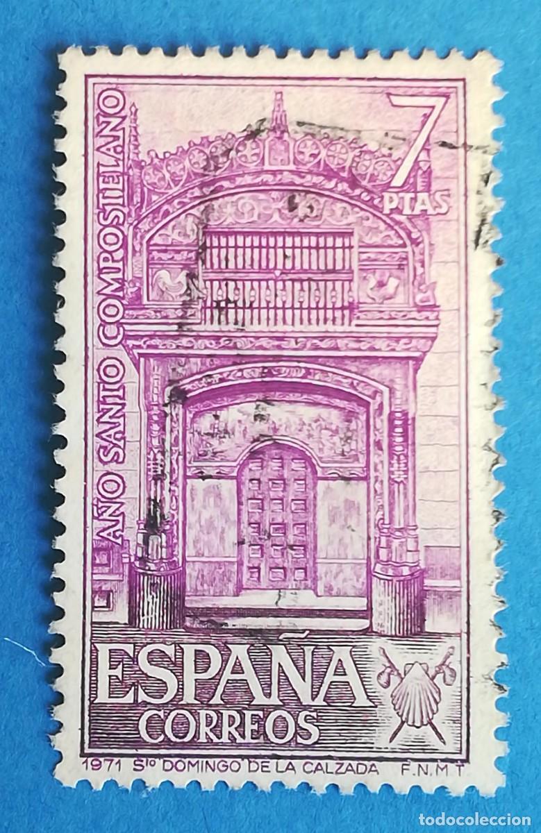 Sellos: A&ntilde;o Santo Compostelano. Catedral de Santo Domingo de la Calzada. Edifil 2049. Usado.