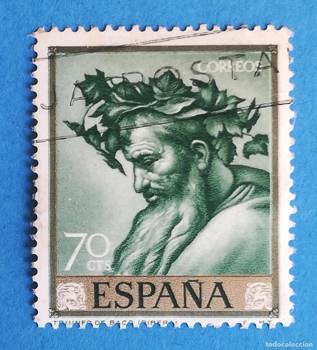 Sellos: Triunfo de Baco (Ribera). Edifil 1500. Usado.