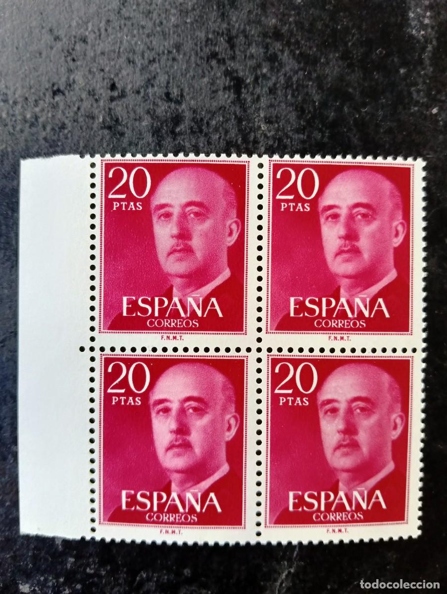Sellos: Espa&ntilde;a 1975 - Edifil 2228 - General Franco. Nuevos. Bloque de 4