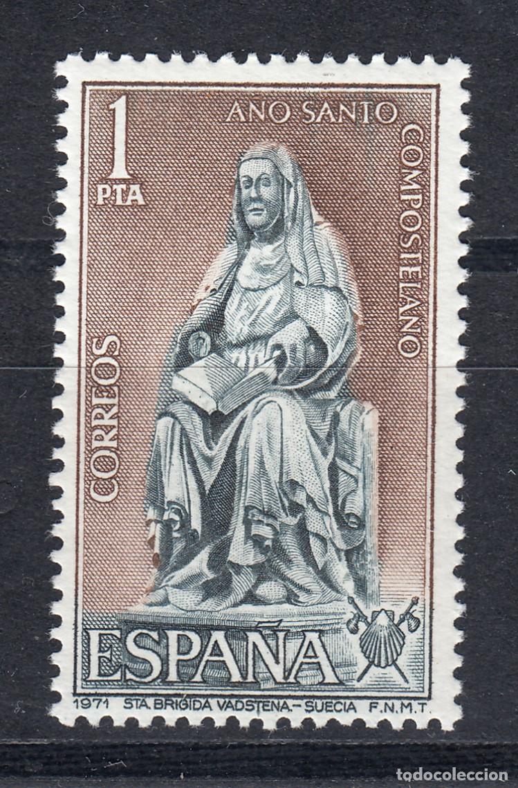 Sellos: 1971 EDIFIL 2009** NUEVO SIN CHARNELA Y BH. A&Ntilde;O SANTO COMPOSTELANO