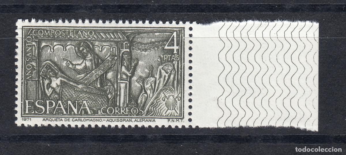 Sellos: 1971 EDIFIL 2013** NUEVO SIN CHARNELA Y BH. A&Ntilde;O SANTO COMPOSTELANO