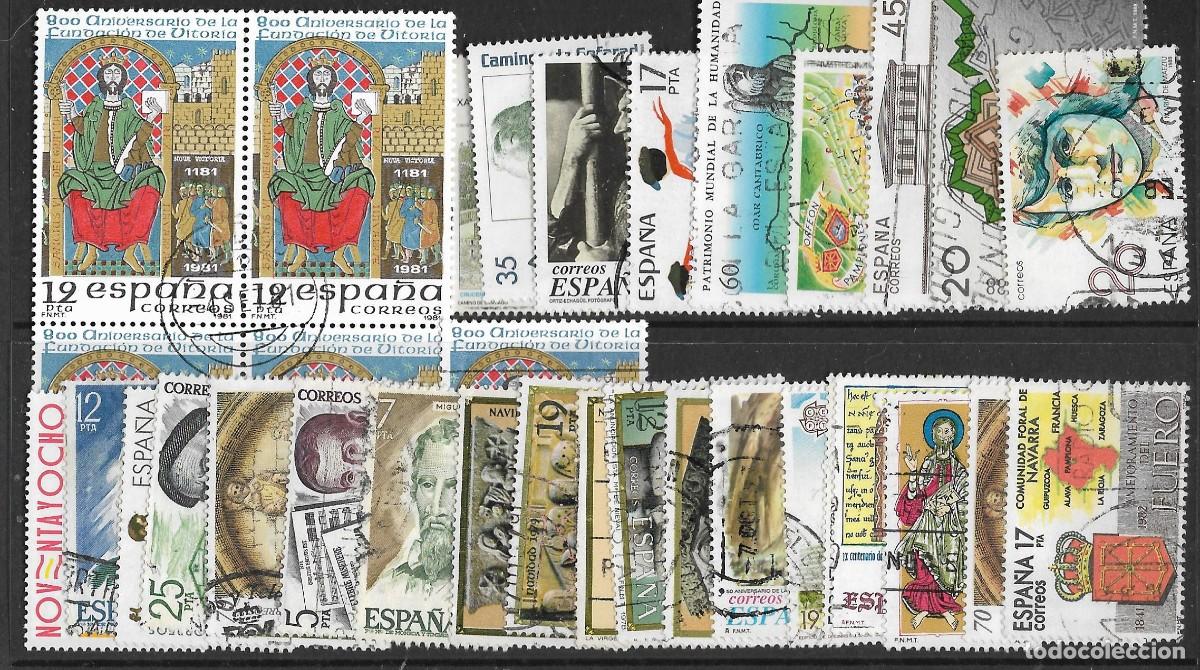 Sellos: Sellos usados de Espa&ntilde;a Segundo Centenario. En perfecto estado