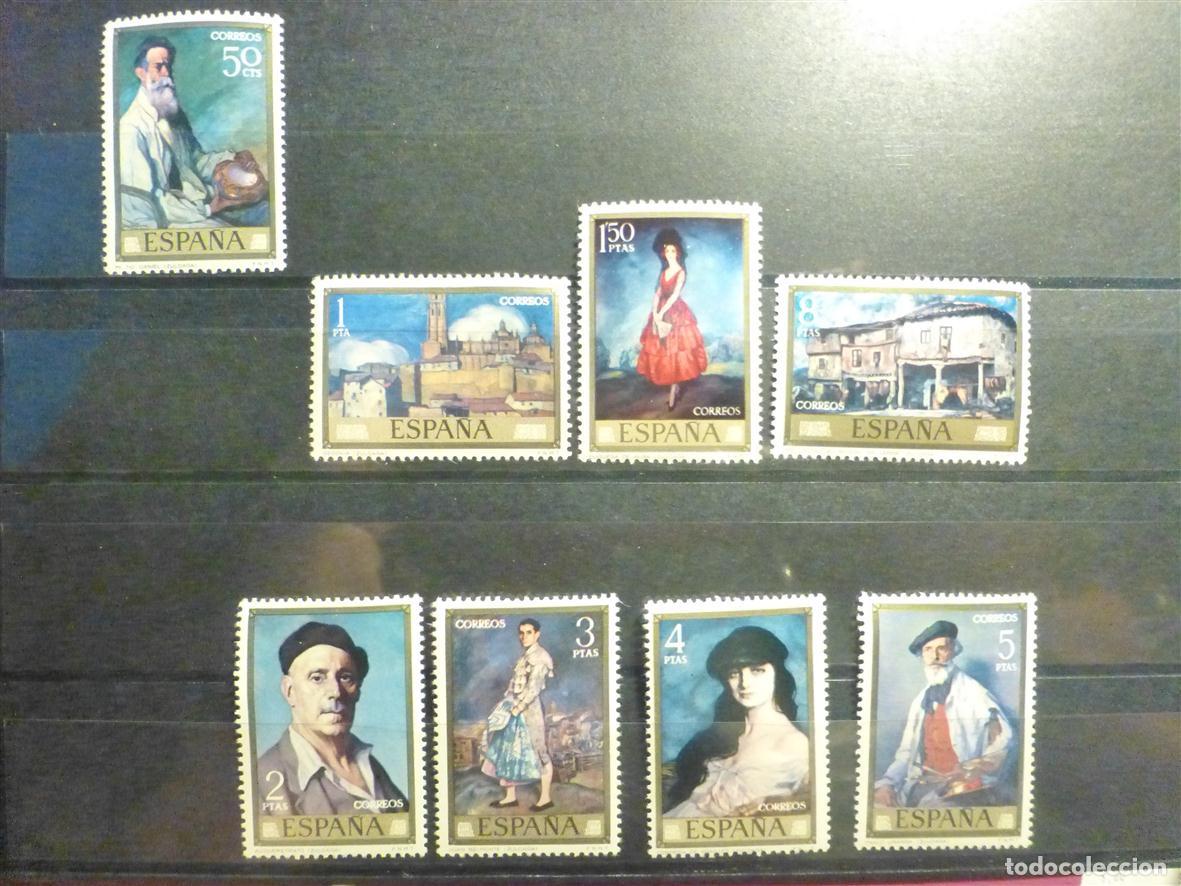 Sellos: Sellos - Serie Completa - Ignacio de Zuloaga - Edifil 2019 al 1826 - A&ntilde;o 19671 - Nuevos
