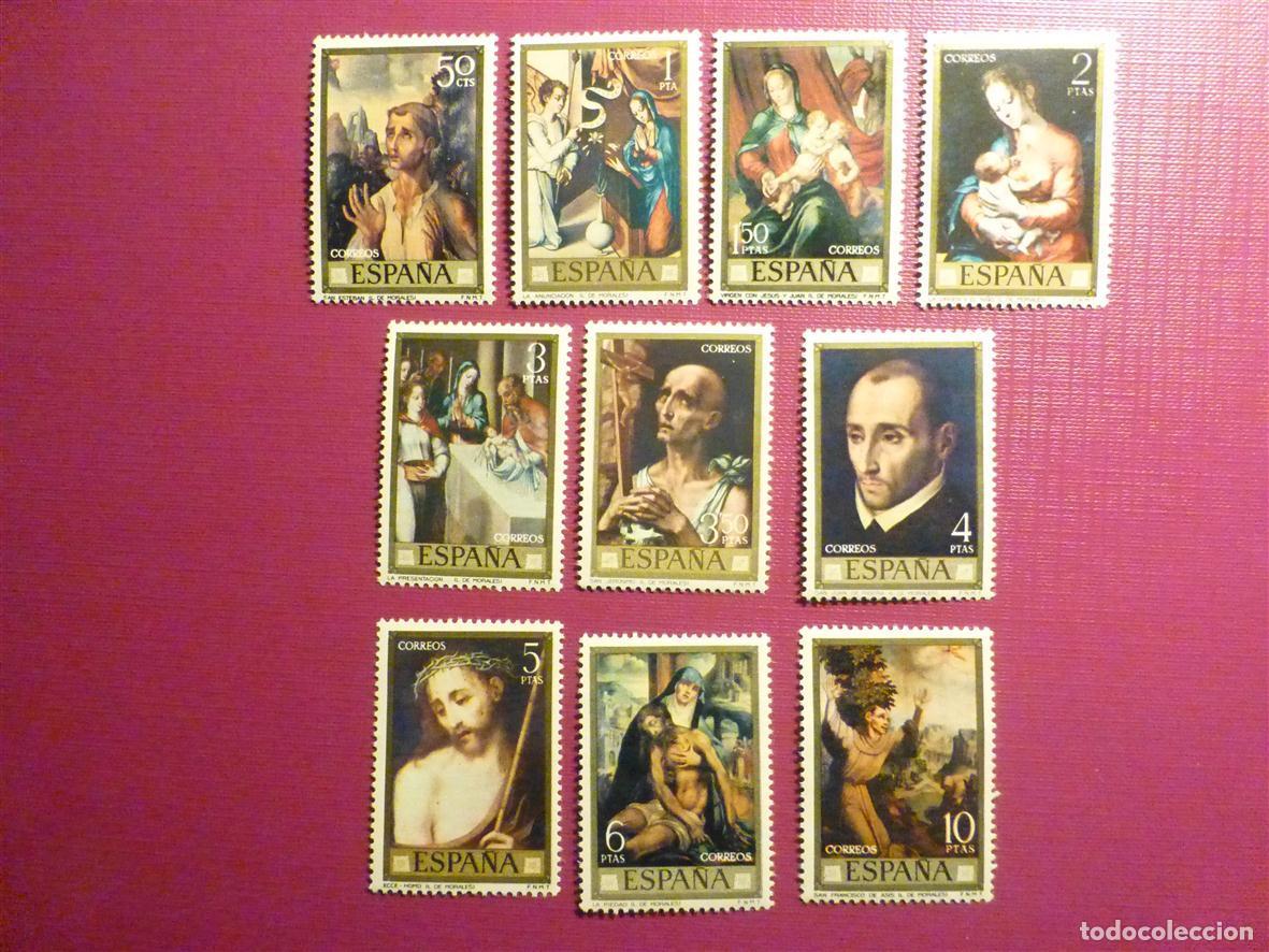 Sellos: Sellos - Serie Completa - Luis de Morales - Edifil 1963 al 1972 - A&ntilde;o 1970 - Nuevos
